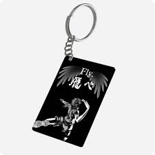 6 Piece Set Haikyuu Keychain - Haikyuu Anime Keychain