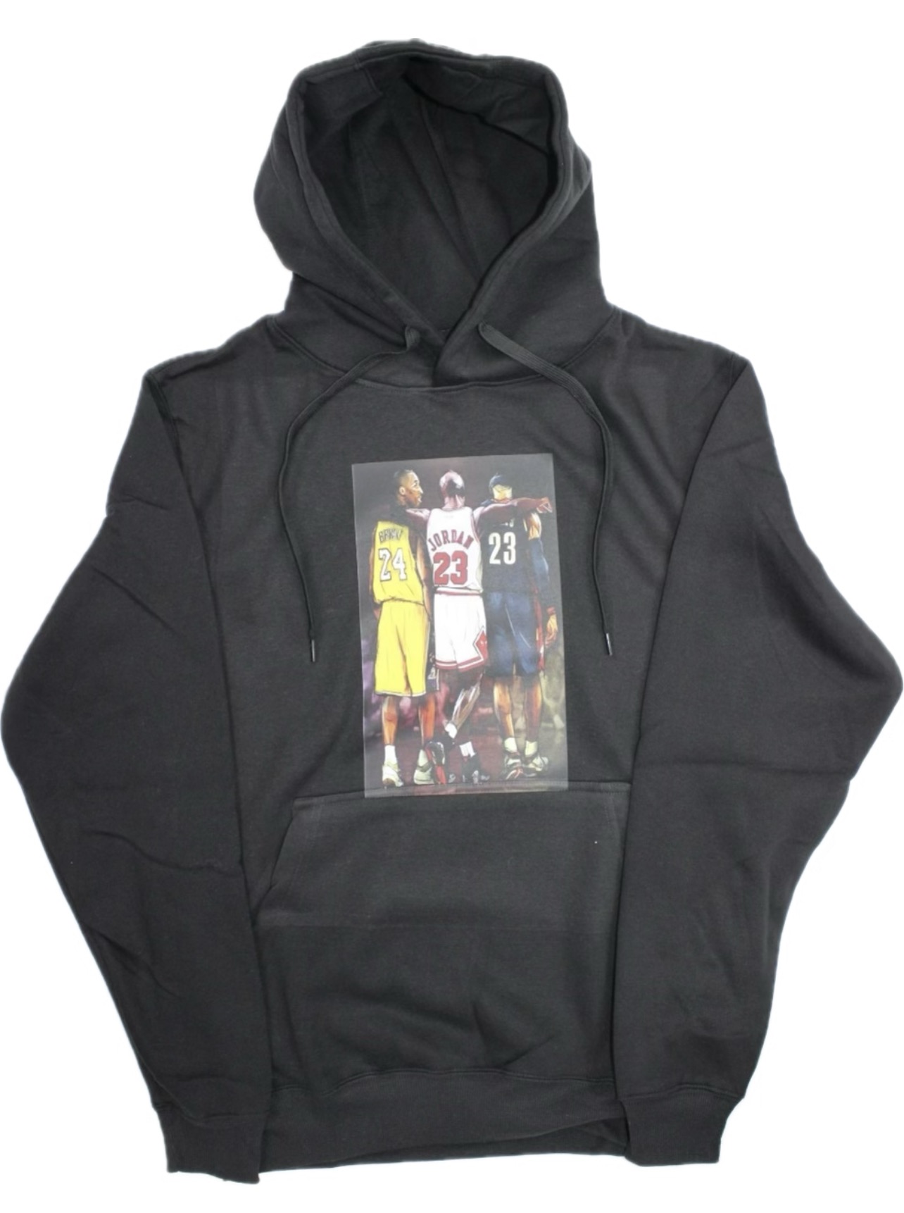 Legends of Basketball Kobe, Jordan, LeBron Hoodie