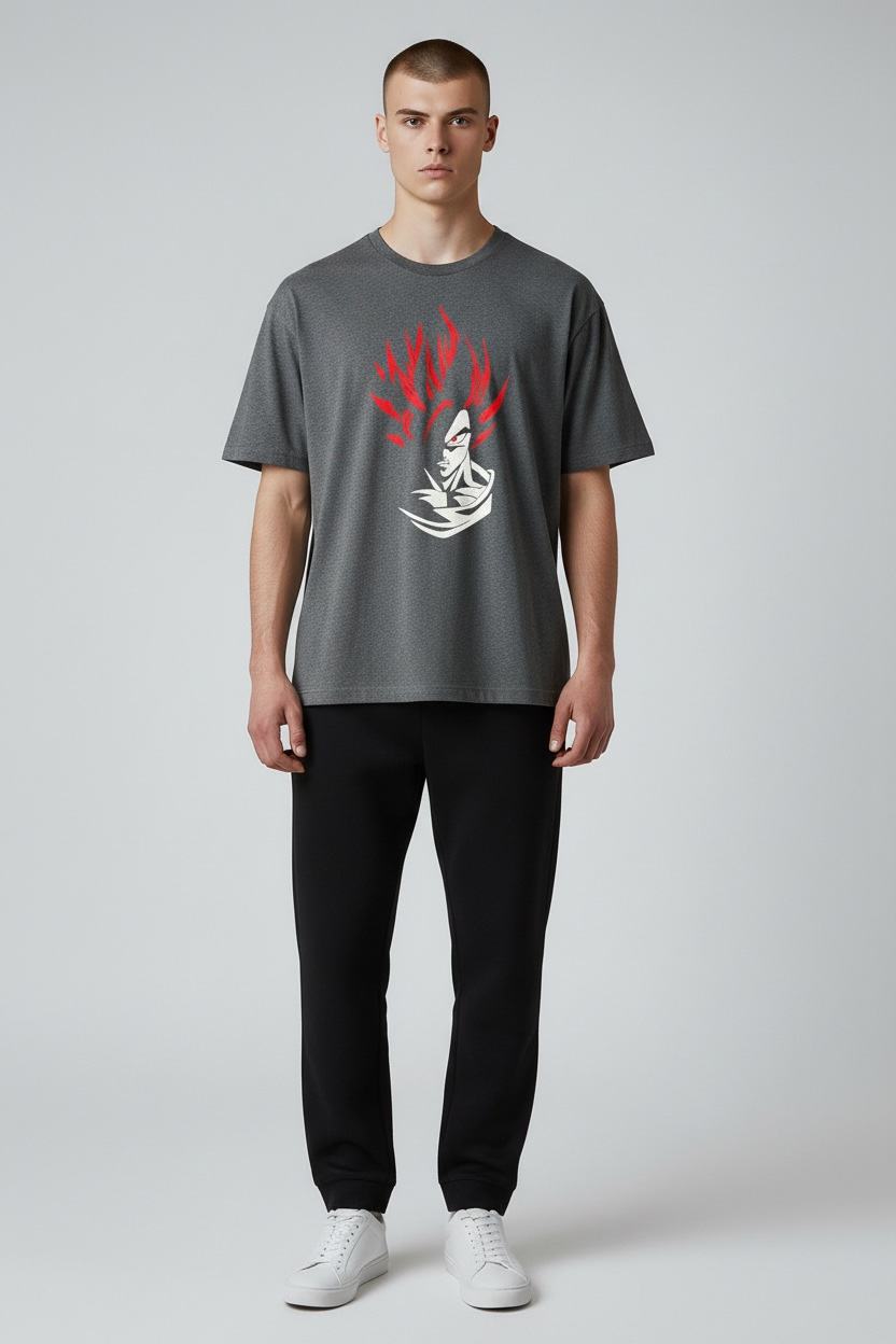 Playerytees Dragon Ball Z Goku Men’s T-Shirt