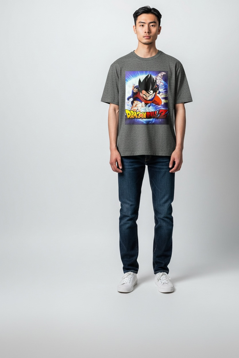 Pro Club Dragon Ball Super Goku Character Men’s Black T-shirt