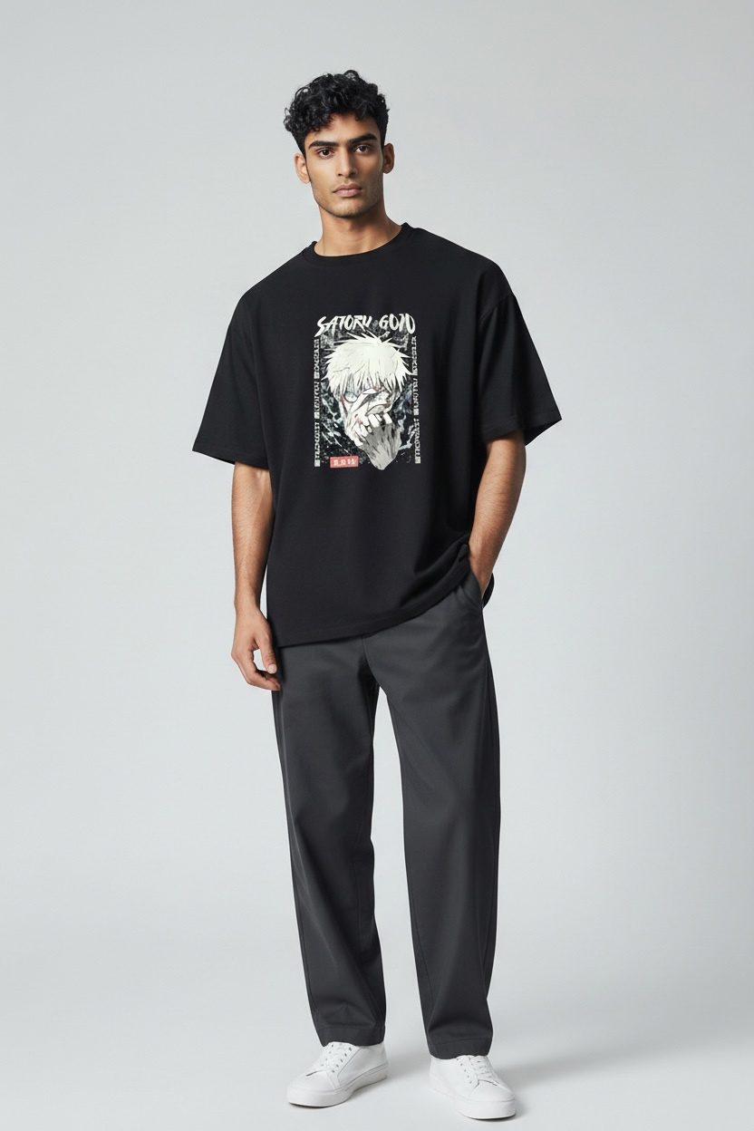 Playerytees Satoru Gojo Sorcerer Anime Graphic T-Shirt