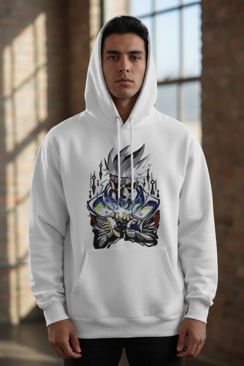 Naruto Shippuden Kakashi Hatake Chidori Hoodie