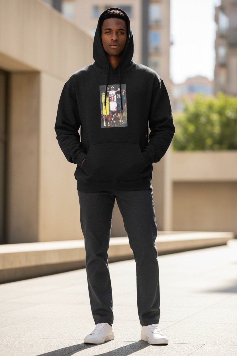 Legends of Basketball Kobe, Jordan, LeBron Hoodie